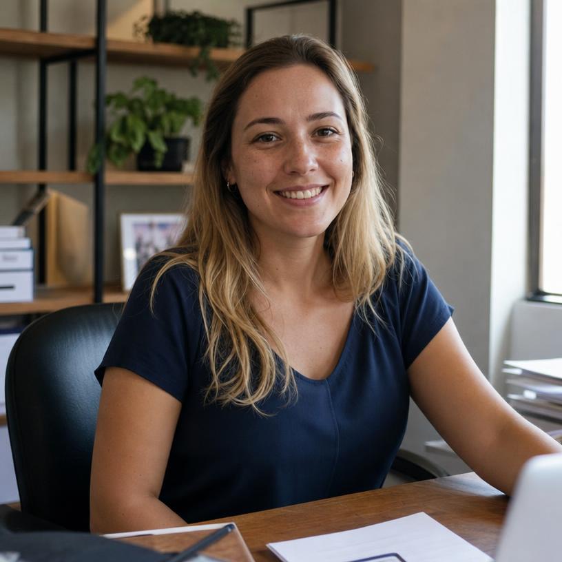 Marcela, consultora do Blindados